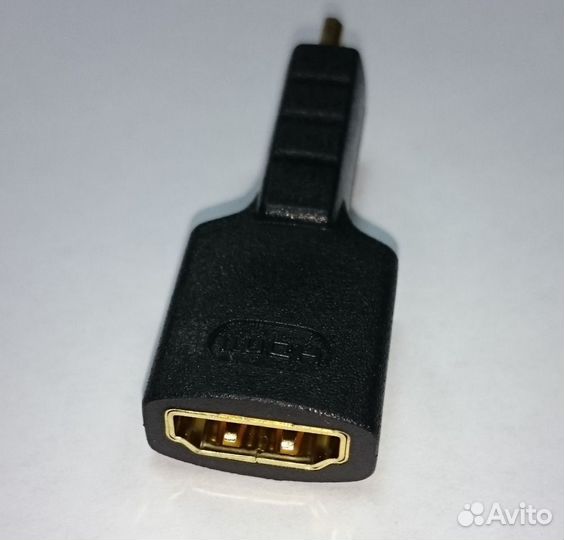 Переходник mini hdmi (M) - hdmi (F)