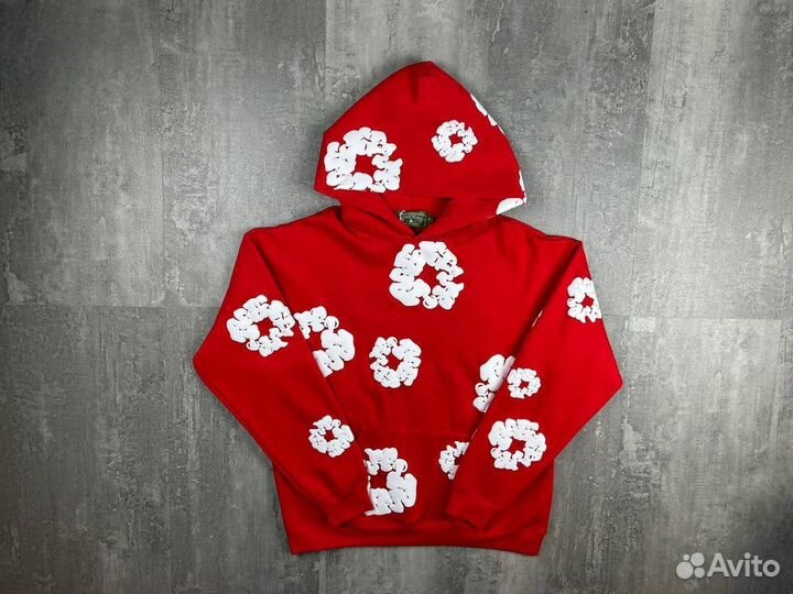 Худи Denim Tears красное