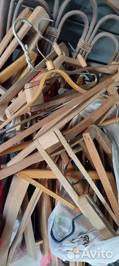 Вешалки плечики деревянные