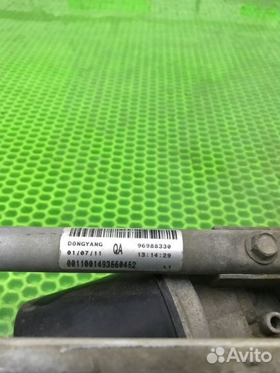 Трапеция дворников Chevrolet Klas Aveo седан B12D1