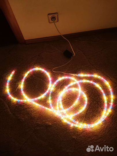 Гирлянда в силиконе