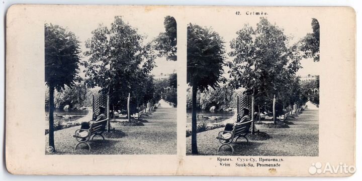 Старинные стереофото