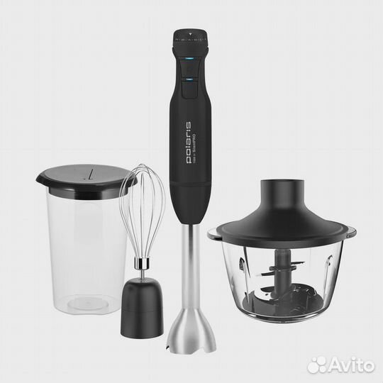 Погружной блендер Polaris PHB 1510GL Silent black
