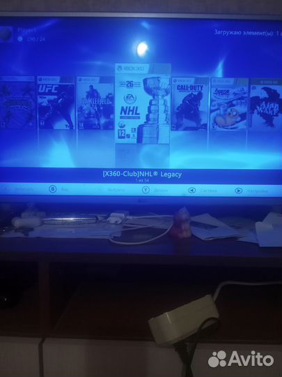 Xbox 360 E Прошита frеebоot Аurorа+54 игр
