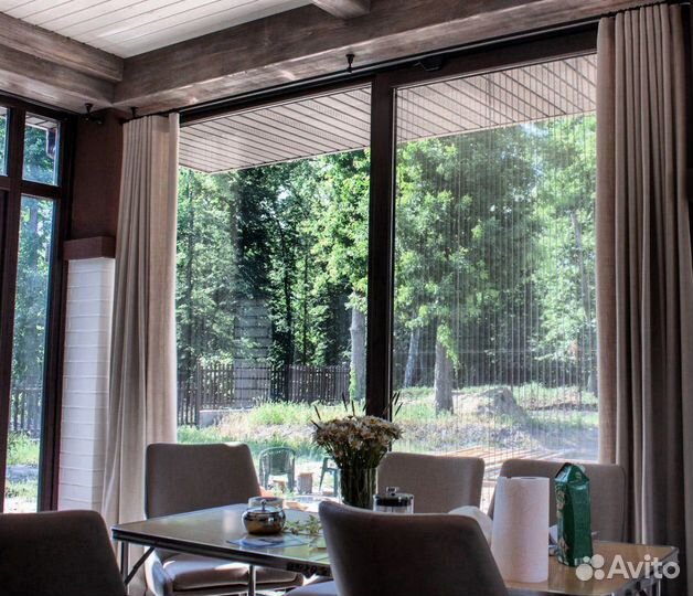 Москитные сетки Плиссе, Вставная,Обычная,Антикошка