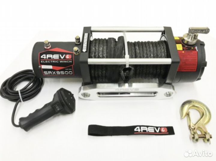 Лебедка электрическая 4revo серии SRX 12V 9500 lbs