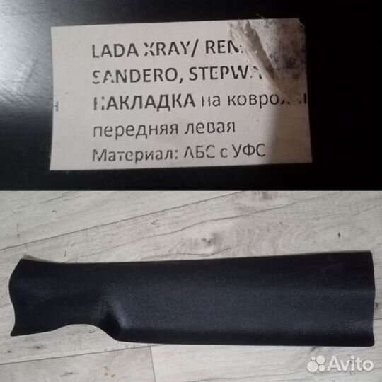 Накладки LADA xray/renault sandero /stepwey
