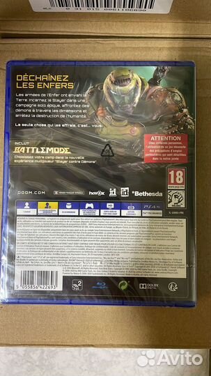 Игра для приставки ps4 Doom Eternal