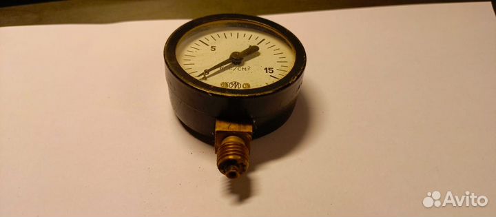 Манометр 15 атм
