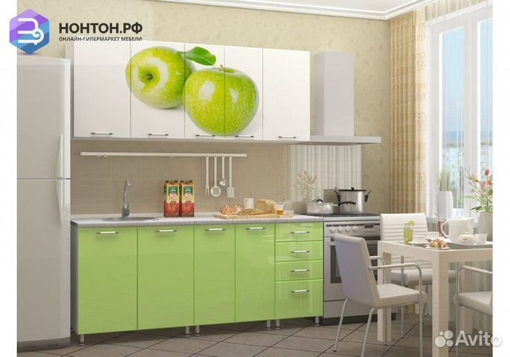 Кухня Яблоко 1.8 м