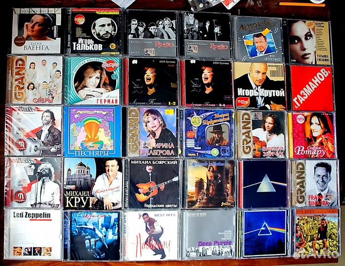 CD диски лицензия запечатанные, разные цены