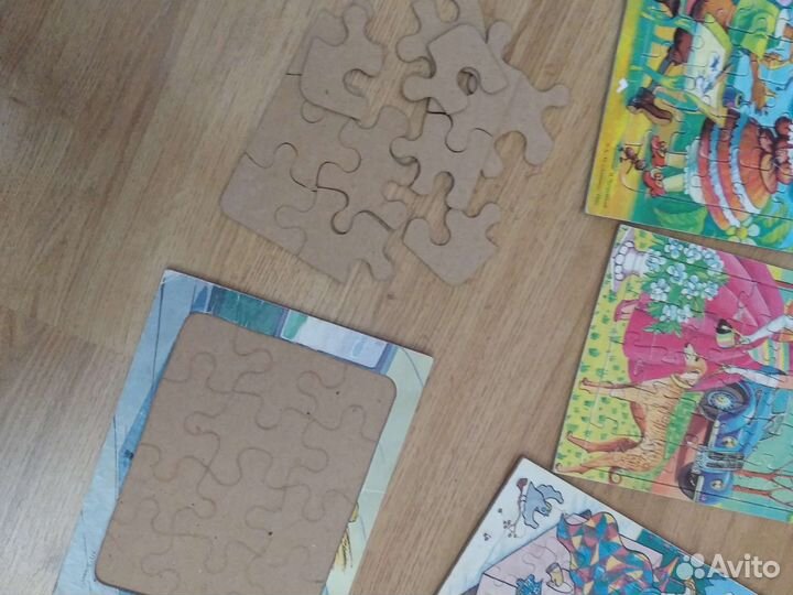 Пазлы 5шт из СССР