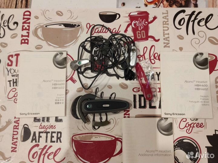 Bluetooth гарнитура sony ericsson HBH-600