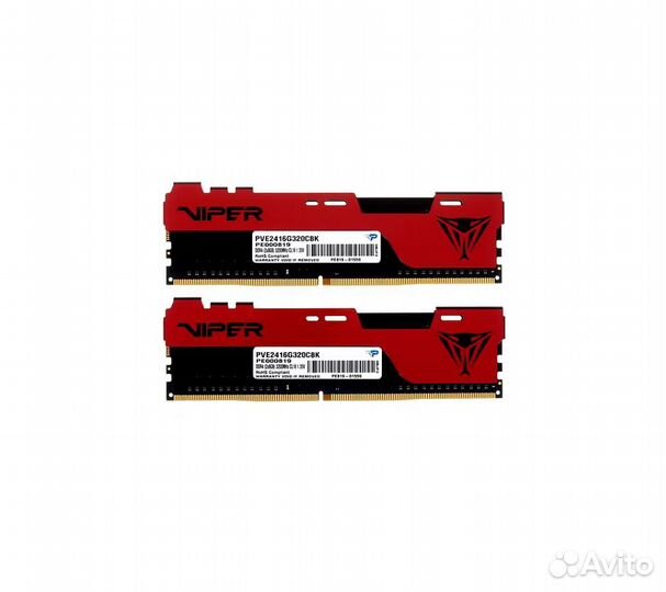 Память оперативная DDR4 16Gb (2x8Gb) Patriot Viper