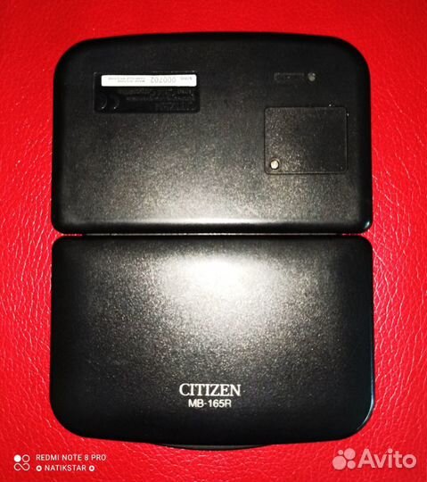 Электронная записная книжка Citizen MB-165R