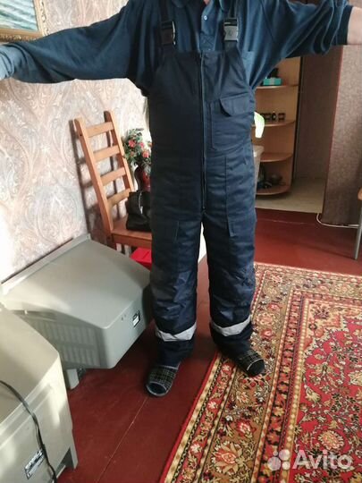 Комбинезон мужской, ватный