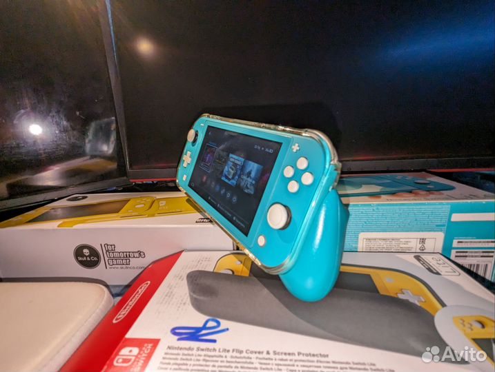 Прошитая Nintendo Switch lite