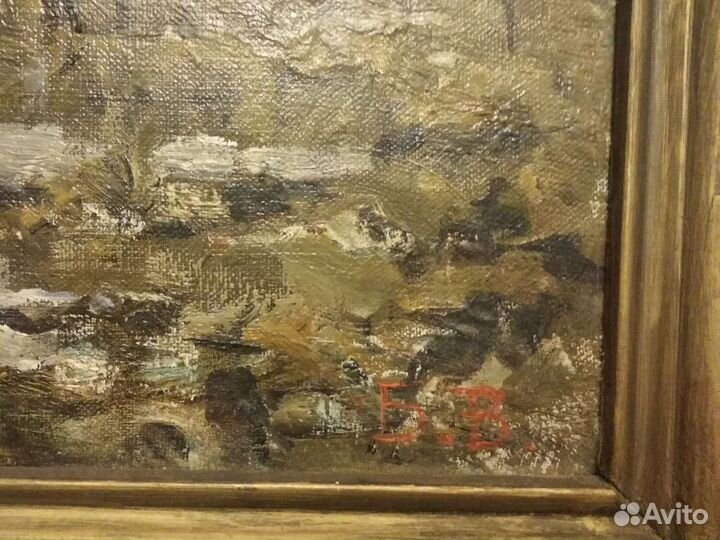 Картина холст, масло, 1989 г