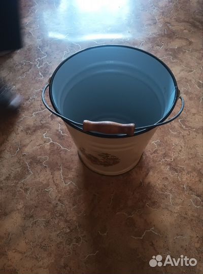 Ведро эмалированное