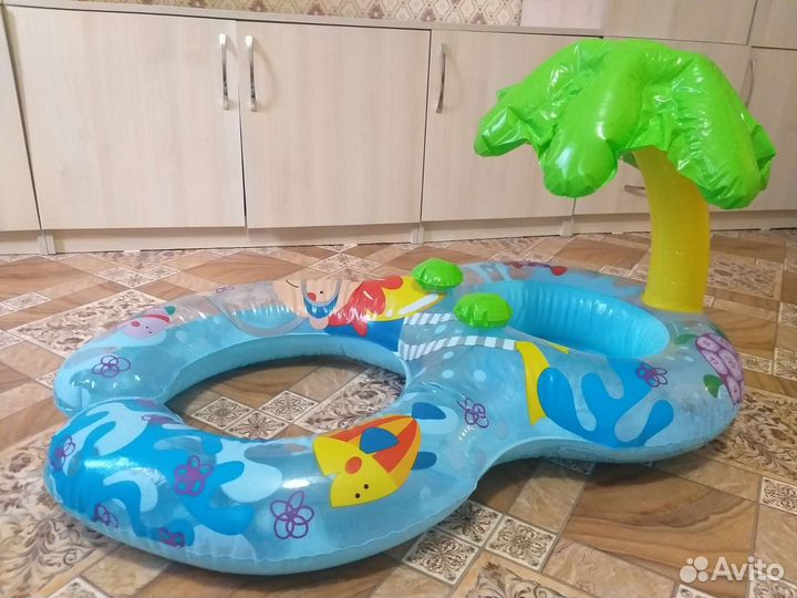 Плавательный круг для взрослого и малыша