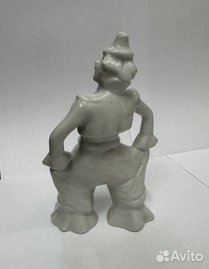 Клоун Вербилки лфз Фарфор дмитровский РСФСР СССР