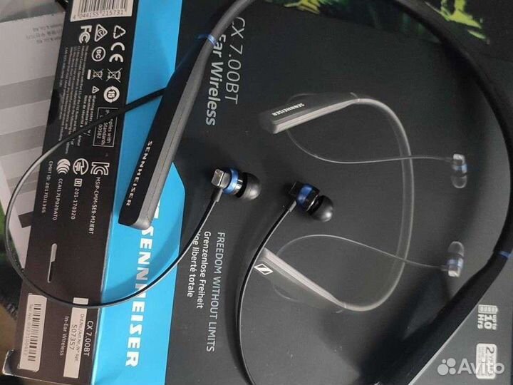 Наушники Sennheiser CX7. BT