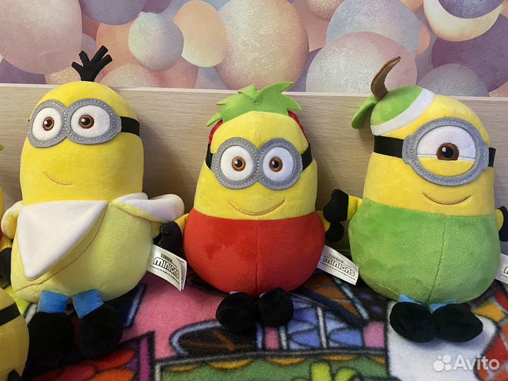 Миньон мягкие игрушки