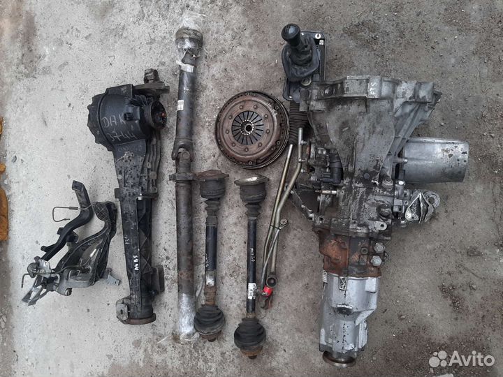 Свап МКПП Audi A4 B5 1.8t Quattro 37/9 FTS