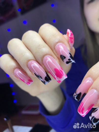 Маникюр,наращивание ногтей (все включено)