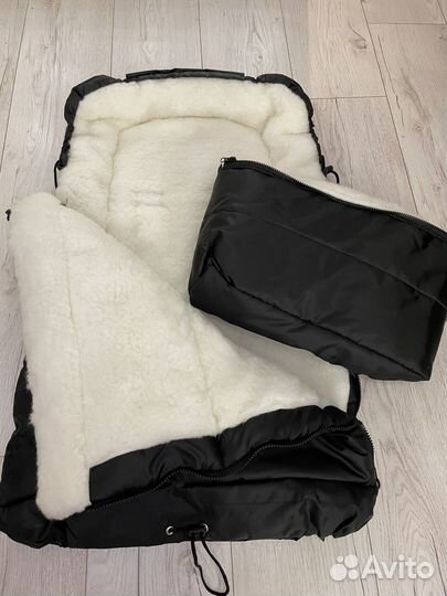 Зимний конверт в коляску