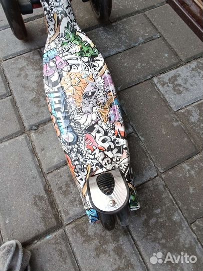 Самокат детский трехколесный складной