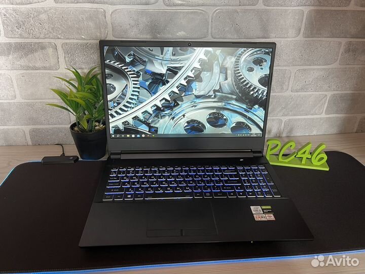 Игровой ноутбук hasee 1650ti/ Core i5