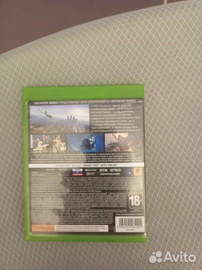 Игра на xbox ONE GTA5
