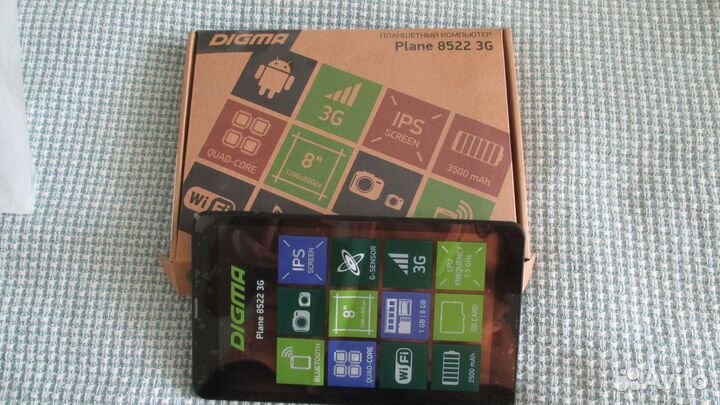 Планшет Digma Plane 8522 3G