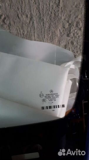 Стекло лобовое мерседес мл 166 бу