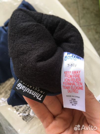 Шапка smafolk, варежки boden