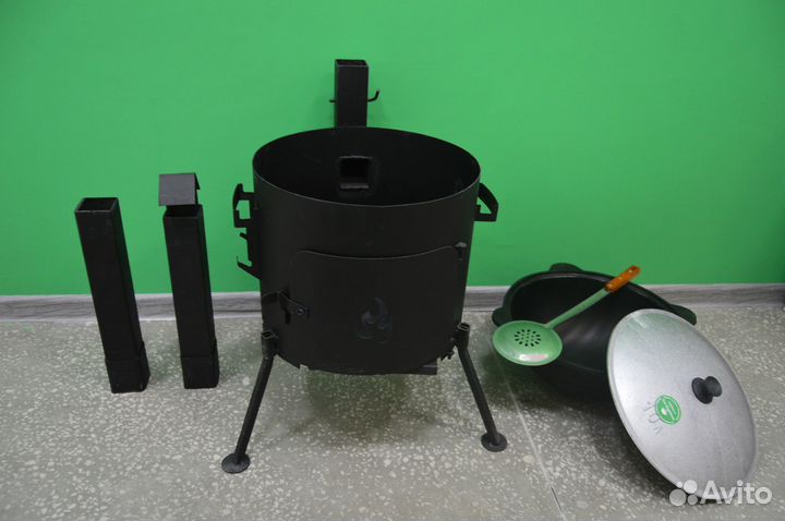 Комплект печей с казанами