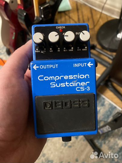 Boss Педаль эффектов CS-3 Compression Sustainer