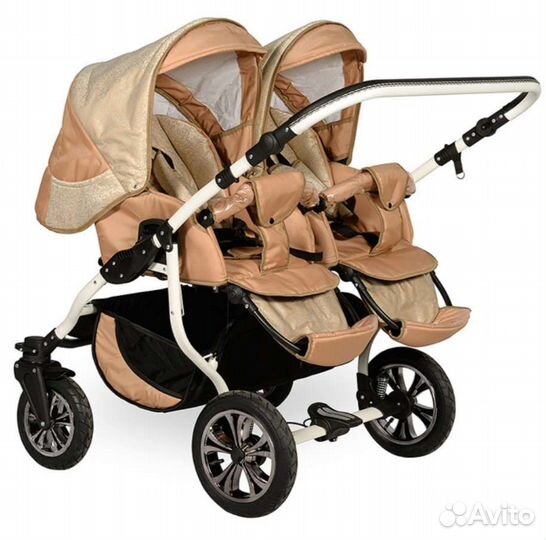 Коляска для двойни 2 в 1