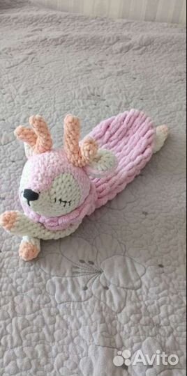 Пижамница Олененок и другие вязаные игрушки