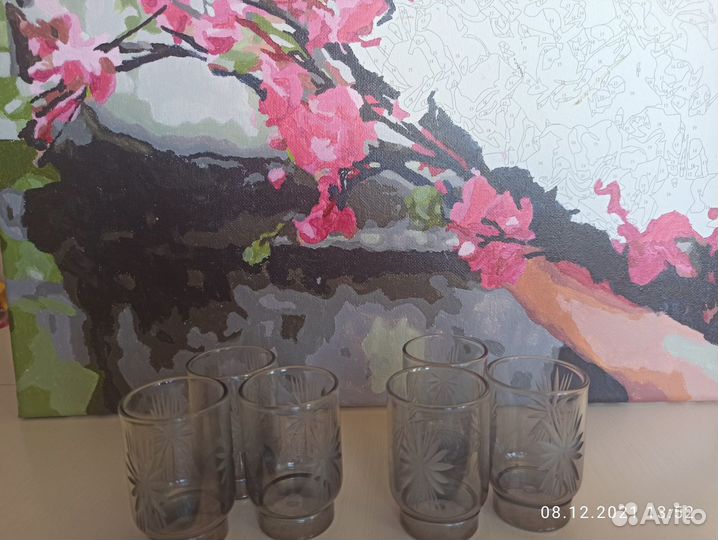 Рюмки 6 штук