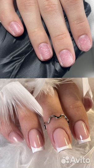 Наращивание, гель-лак