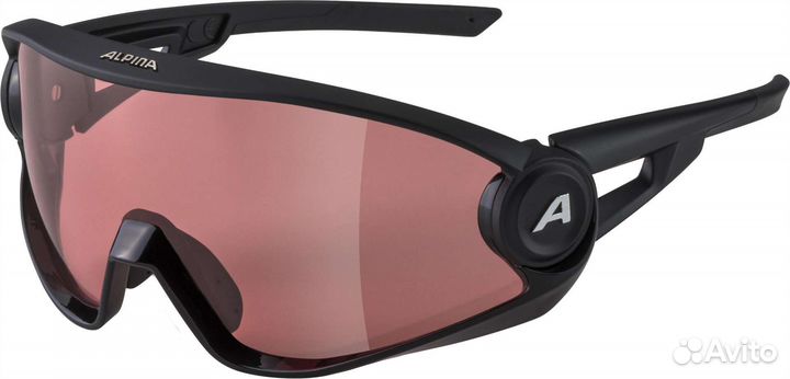 Очки солнцезащитные Alpina 5W1Ng Qv Black Matt