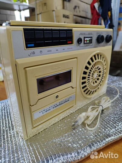 Кассетный магнитофон электроника 302