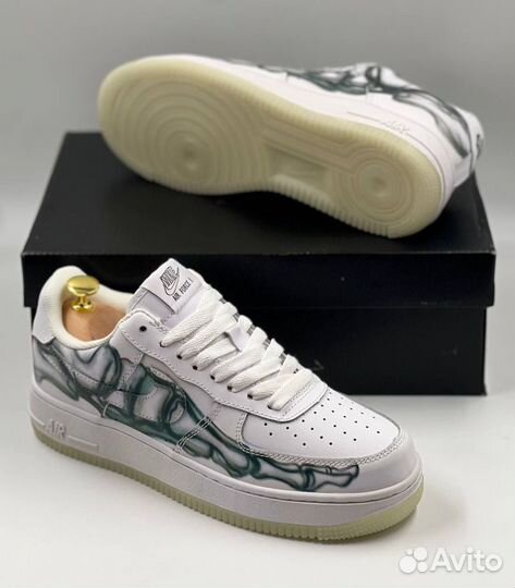 Кроссовки мужские Nike Air Force 1 Low Skeleton