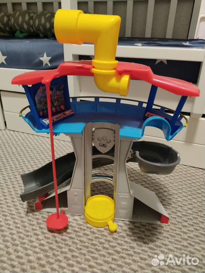 PAW Patrol Щенячий патруль база+9 щенков+9 машин