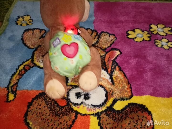 Интерактивная развивающая игрушка Ползающий мишка