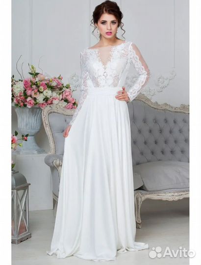 Свадебное платье 48 50