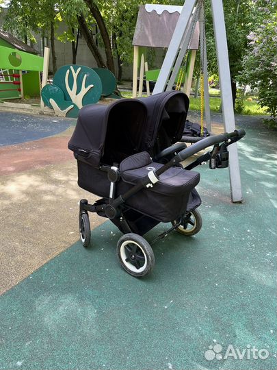 Коляска для двойни или погодок bugaboo donkey2