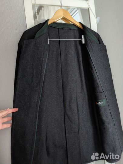 Пиджак шерстяной винтажный Zeiler